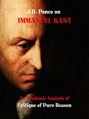 cover image of J.D. Ponce on Immanuel Kant